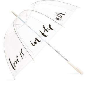 Kate Spade Love is in the Air Clear Umbrella